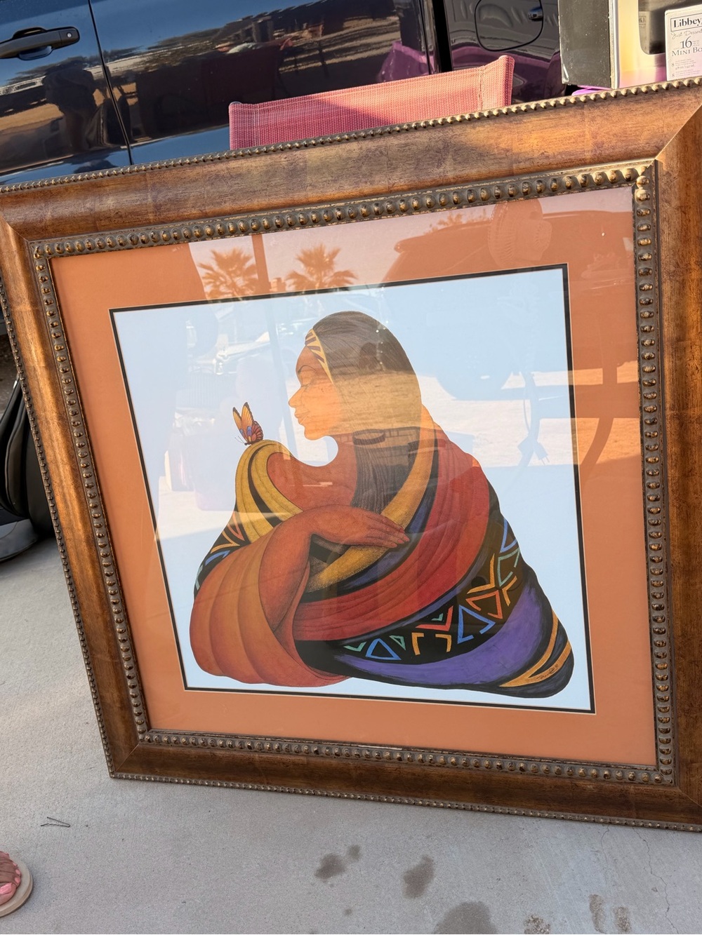 R.C. Gorman “Enchantment” Framed Art Print – 30" × 36"